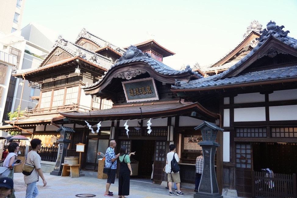 道後温泉本館の正面