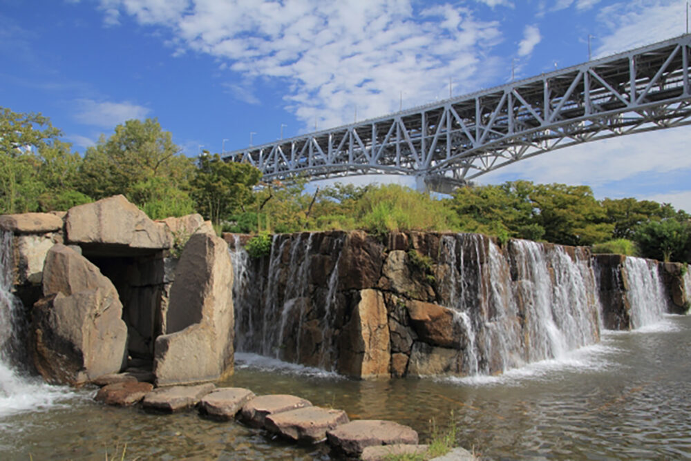 瀬戸大橋記念公園の園内