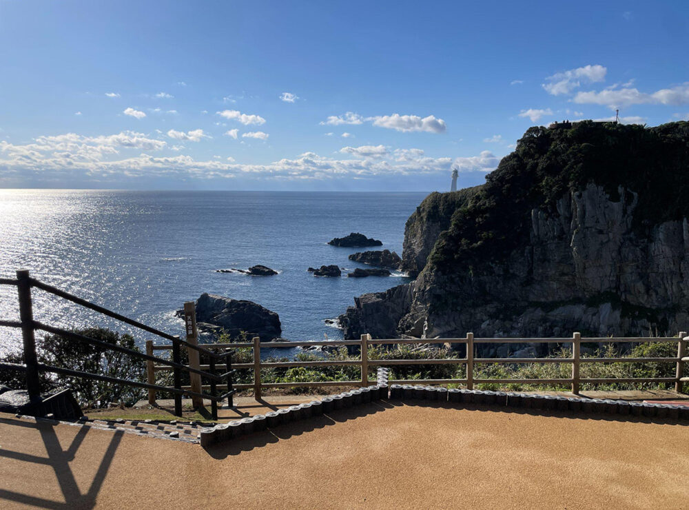 足摺岬の遊歩道