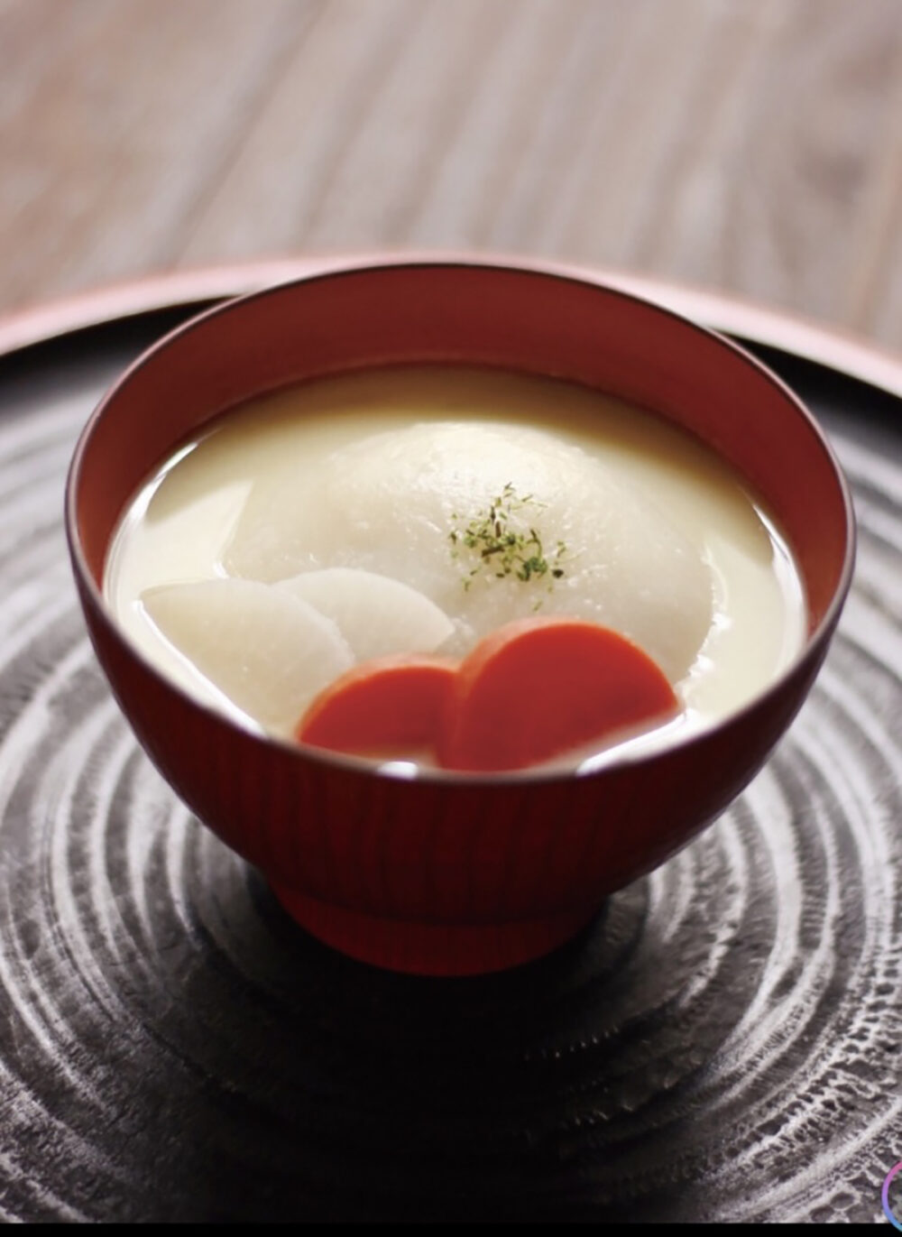 甘味茶屋 ぶどうの木のあんもち雑煮