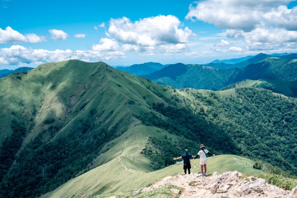 西日本で2番目に高い山 剣山