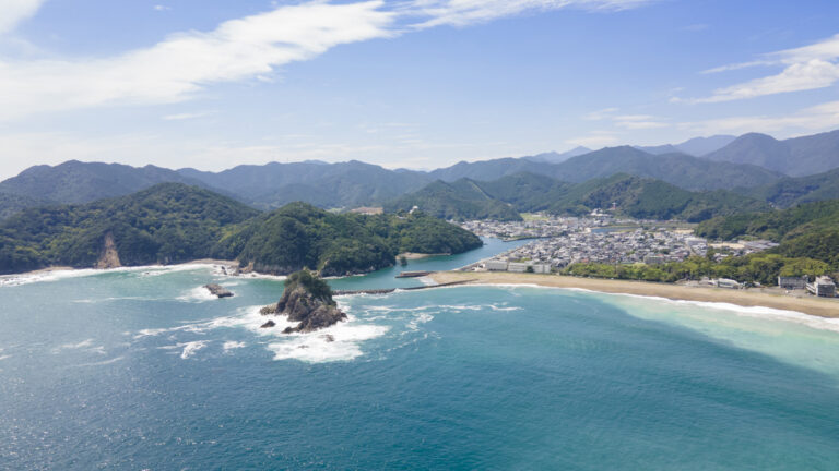 島県南部のまち・美波町日和佐