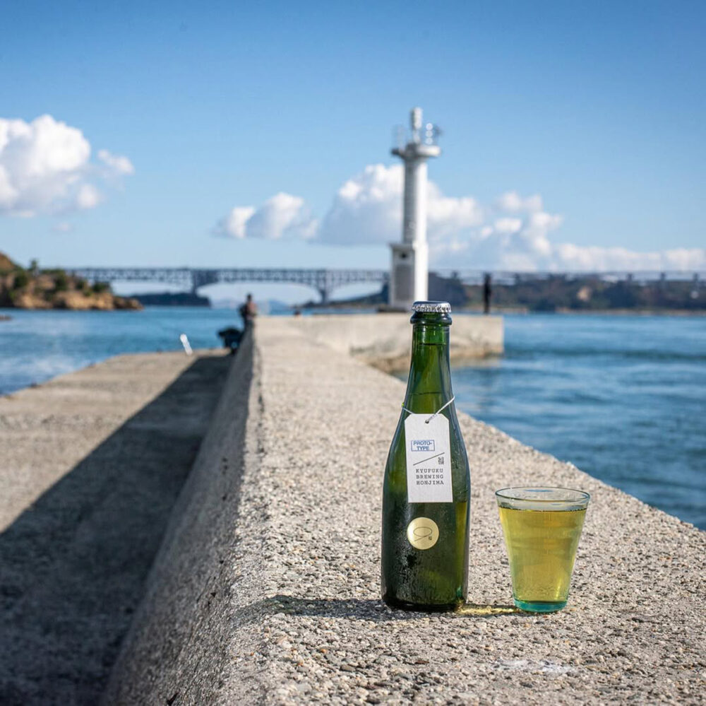 「久福ブルーイング本島」で醸造されたクラフトビール