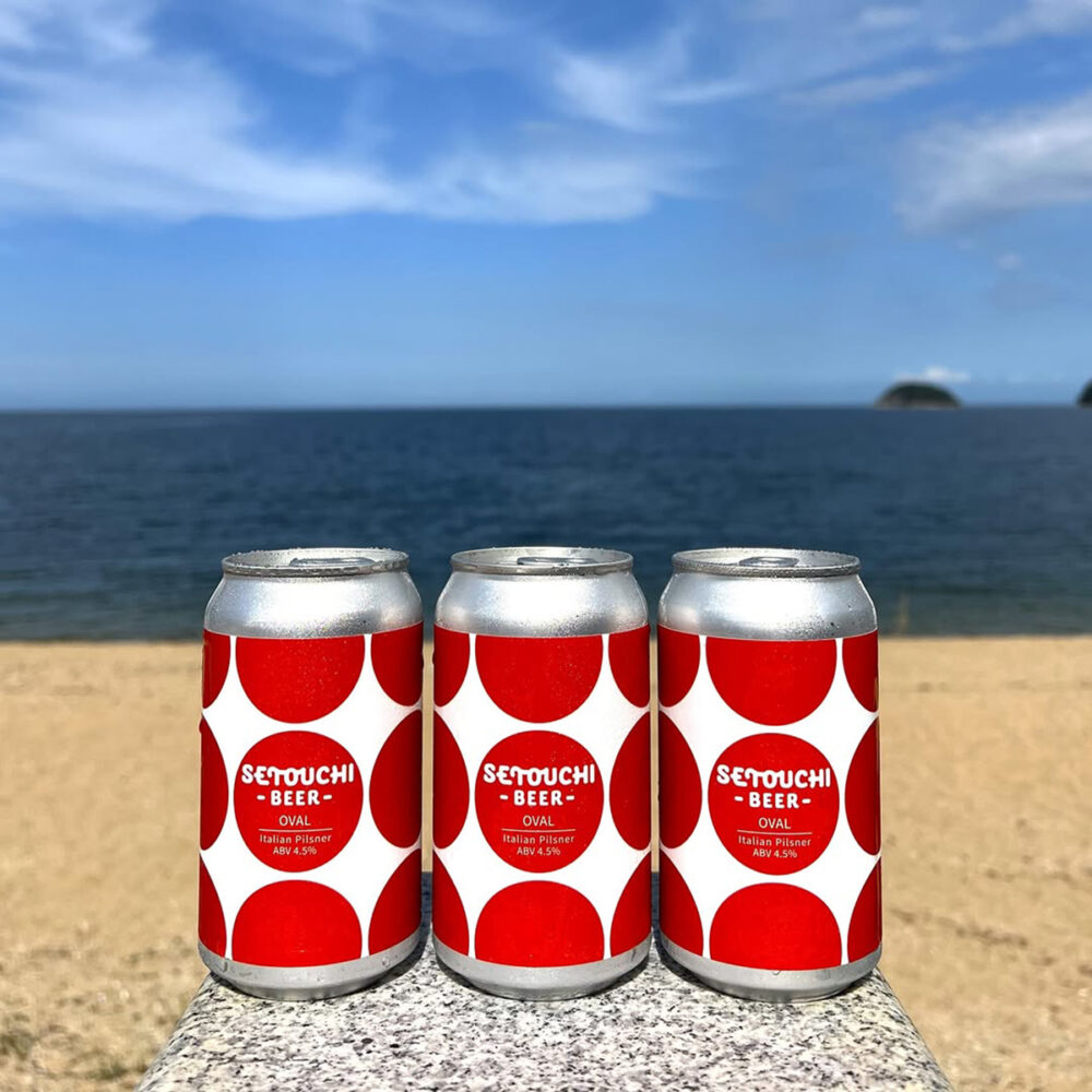 「せとうちブルワリー」で醸造されているクラフトビール「SETOUCHI BEER」