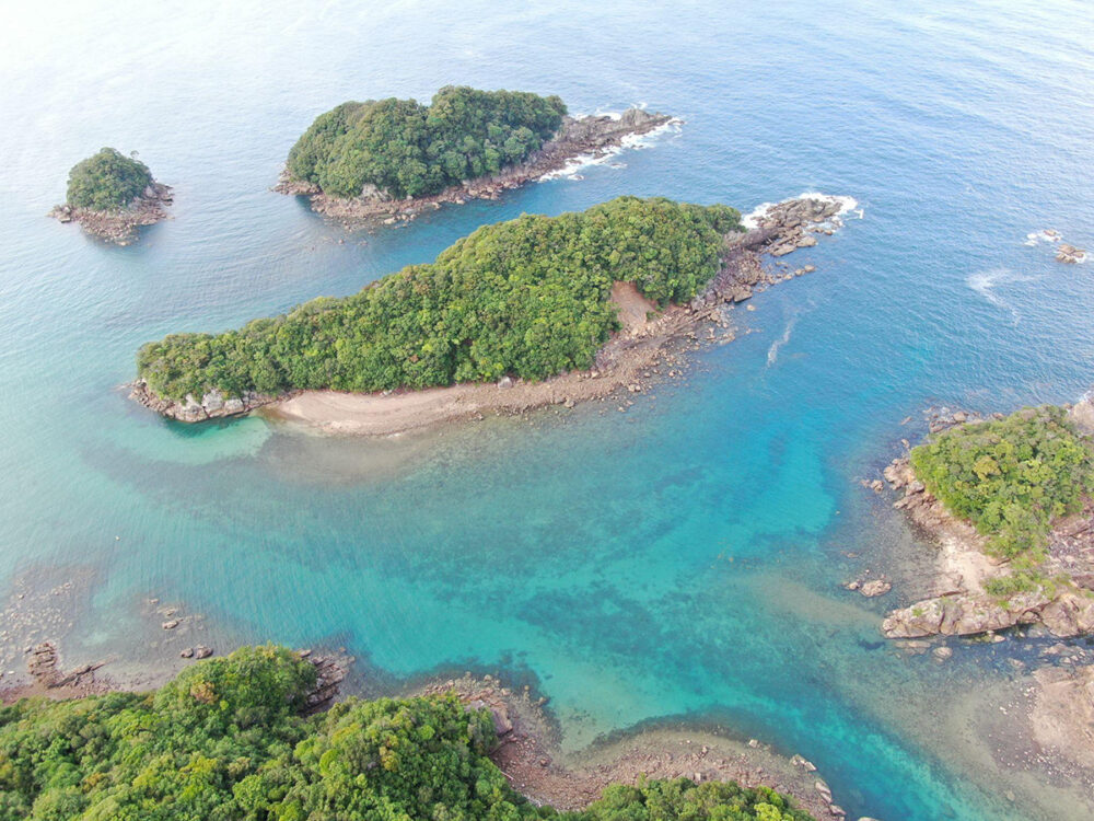 透明度が高い水床湾