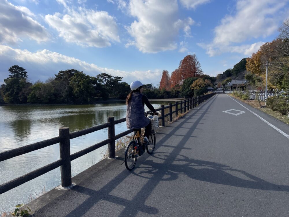 仏生山をレンタサイクルで巡る