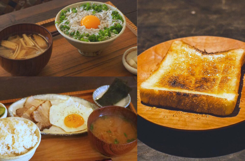 ごんべやのモーニングメニュー