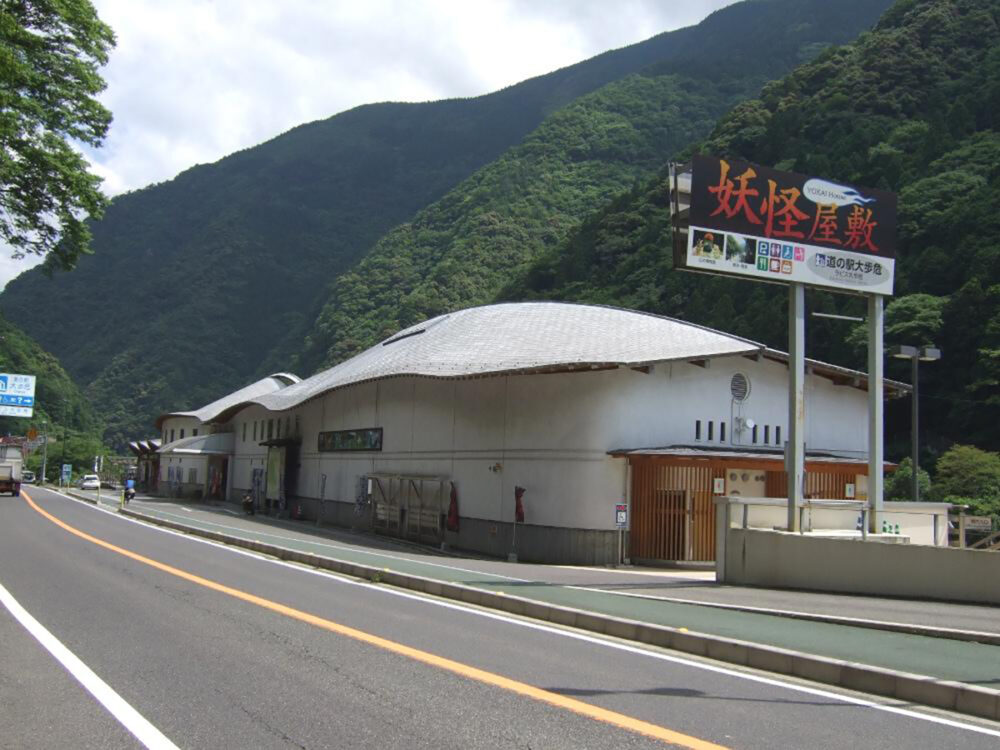 道の駅「大歩危」の外観