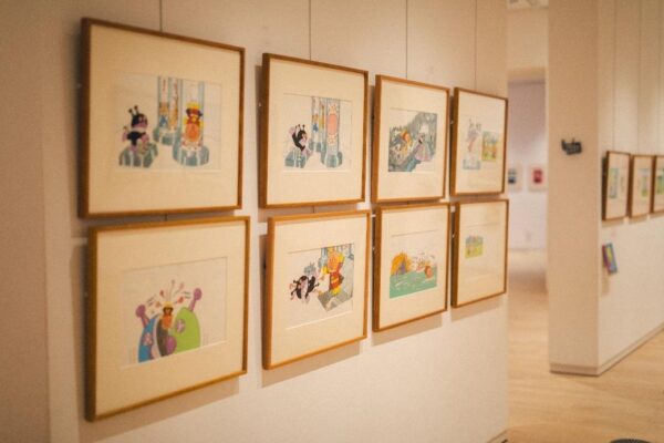 やなせたかし記念館・館内のアンパンマンアート