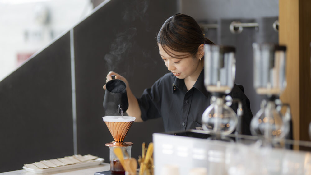 ハンドドリップで淹れるスペシャルティコーヒー