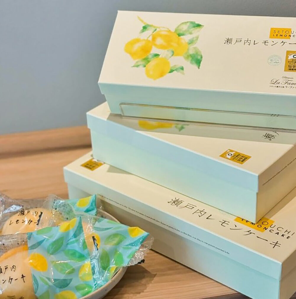 瀬戸内レモンケーキのパッケージ