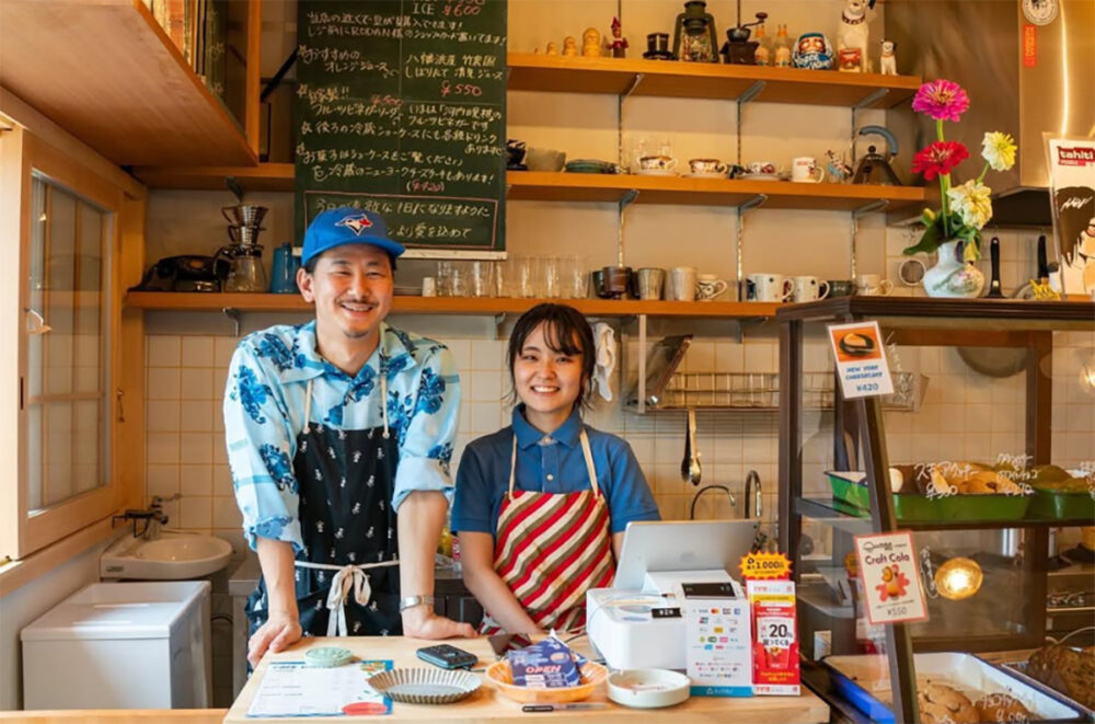 喫茶サンセットタウンのオーナーご夫妻