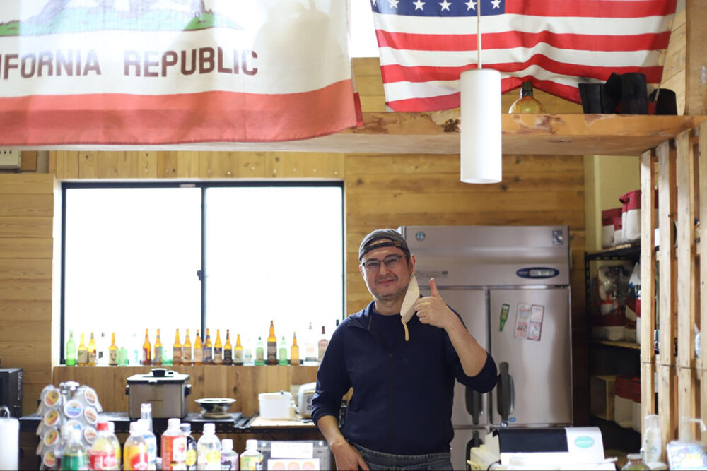 The Californian BBQ PITのオーナー・ブライアンさん
