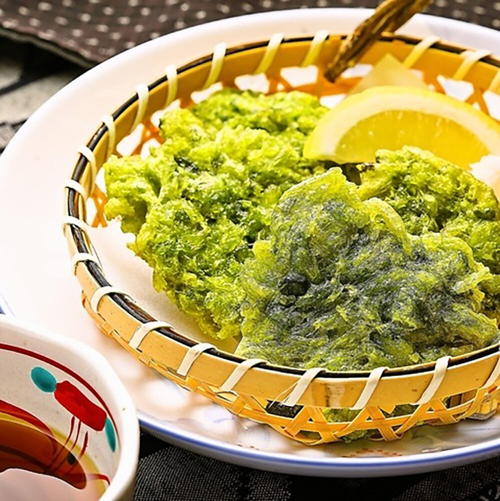 明神丸の青さのり天ぷら