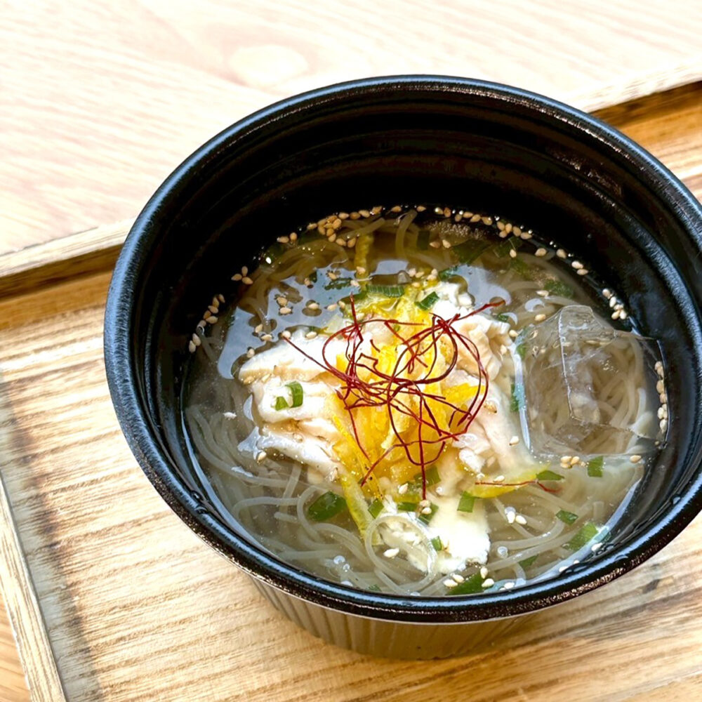 YUZU CAFEの木頭ゆず香る特製冷麺