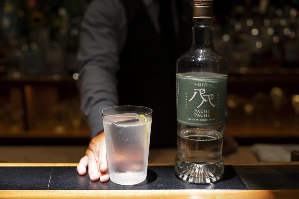 クラフトジン「PACHI PACHI」を使ったジントニック