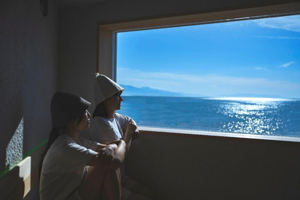 Hotel O. Setouchiで青い海を見ながらサウナ体験