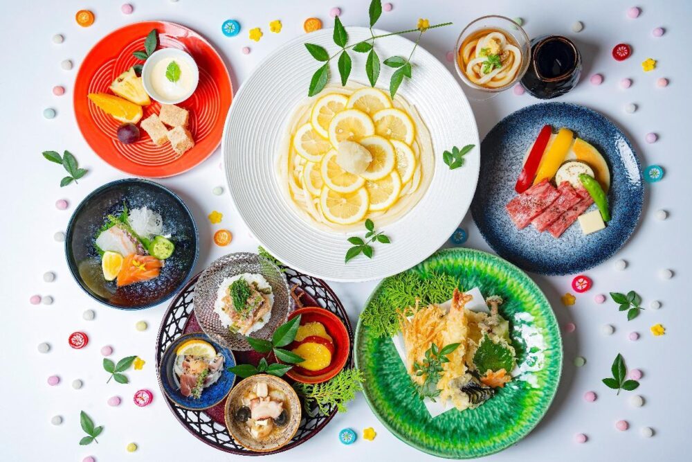 Hotel O. Setouchiの料理「讃岐おうどん会席」