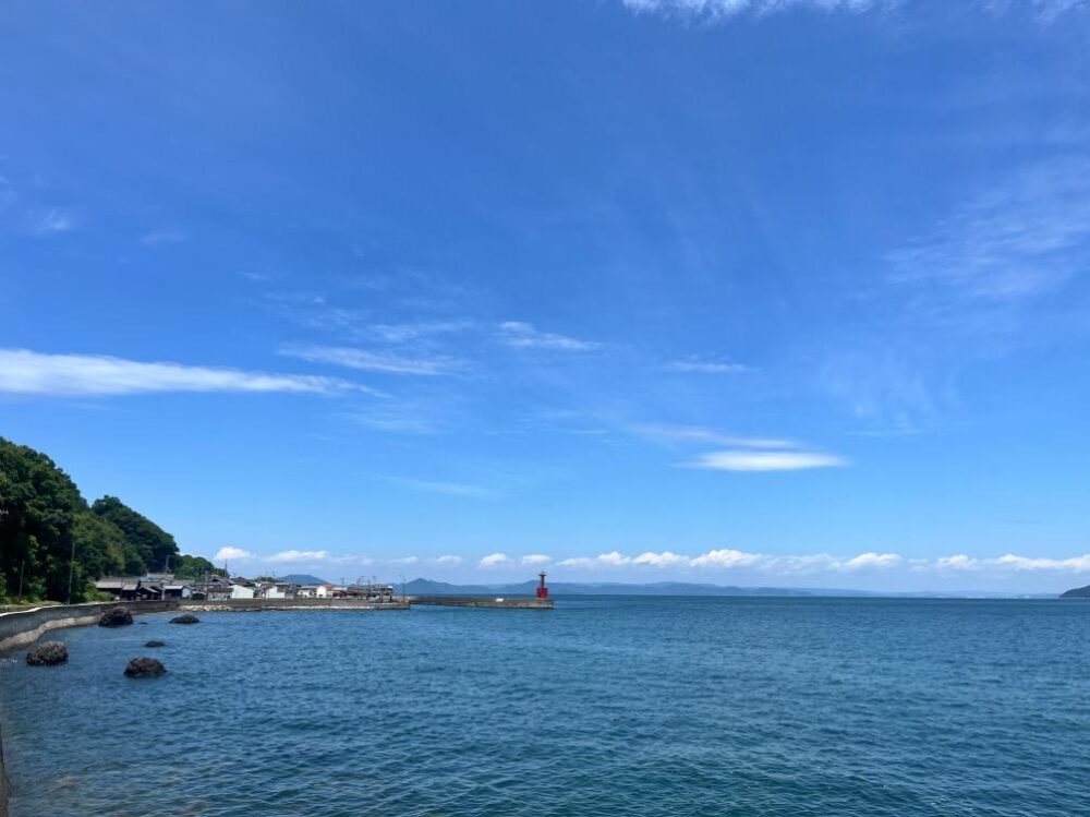 佐柳島の海