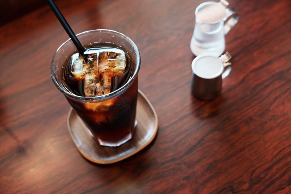 食後の水出しアイスコーヒー
