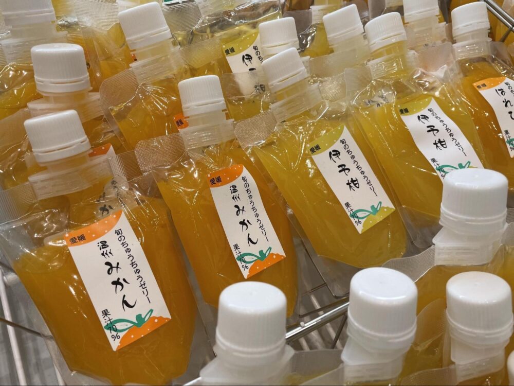 「極々果実 ちゅうちゅうSHOP」で販売されているちゅうちゅうゼリー