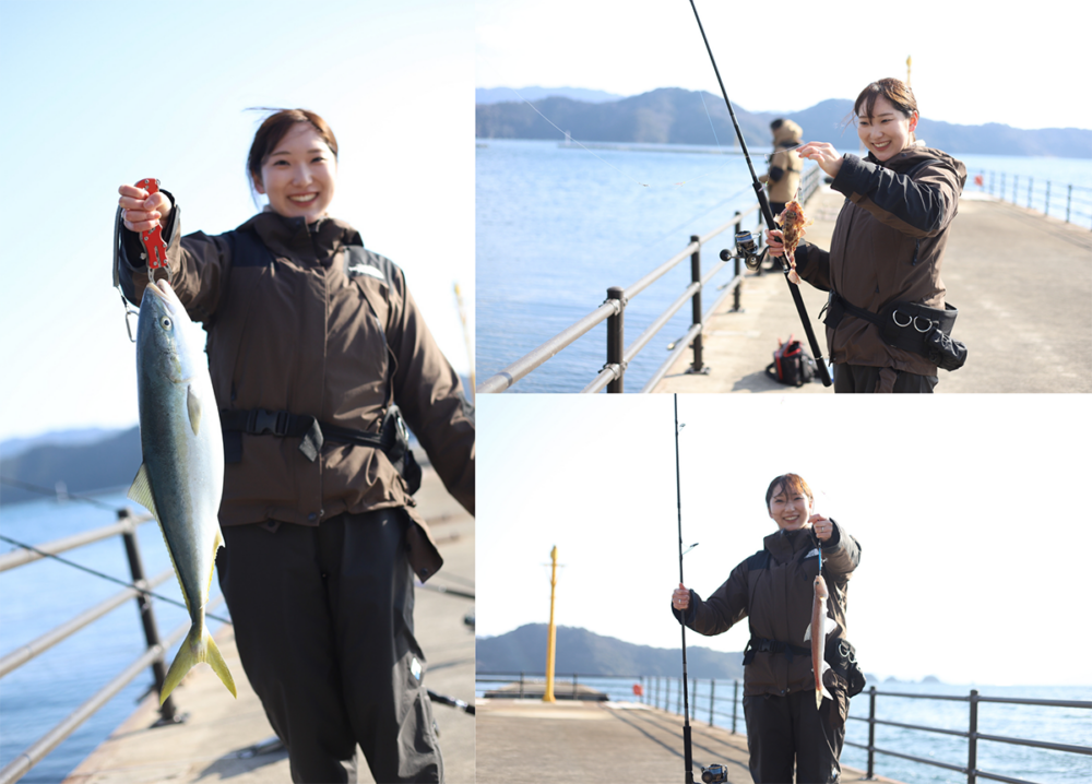 釣れにくい厳寒期でも釣果はばっちり