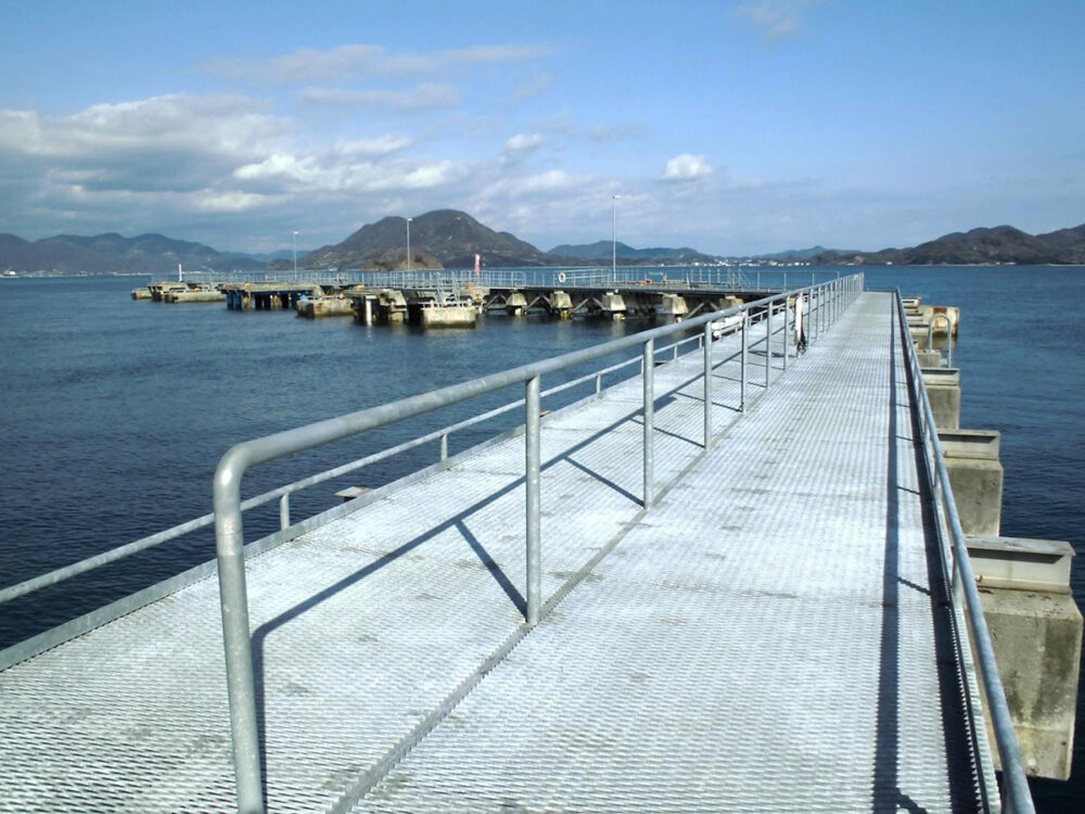 瀬戸内海の魚と駆け引きができる釣り桟橋