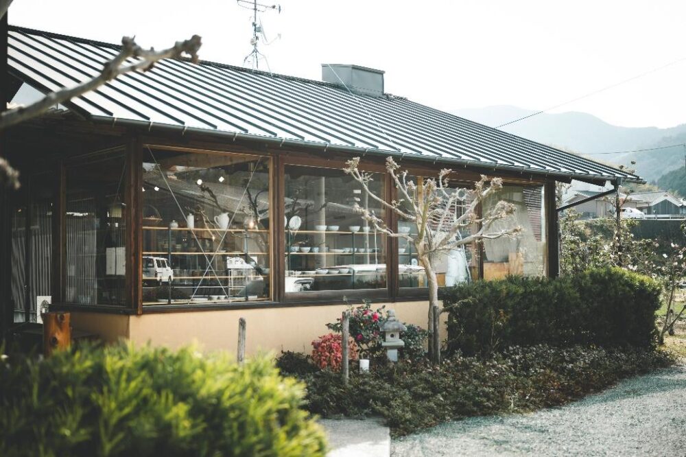 陶房遊カフェ Cafe stand tOt（トット）の外観