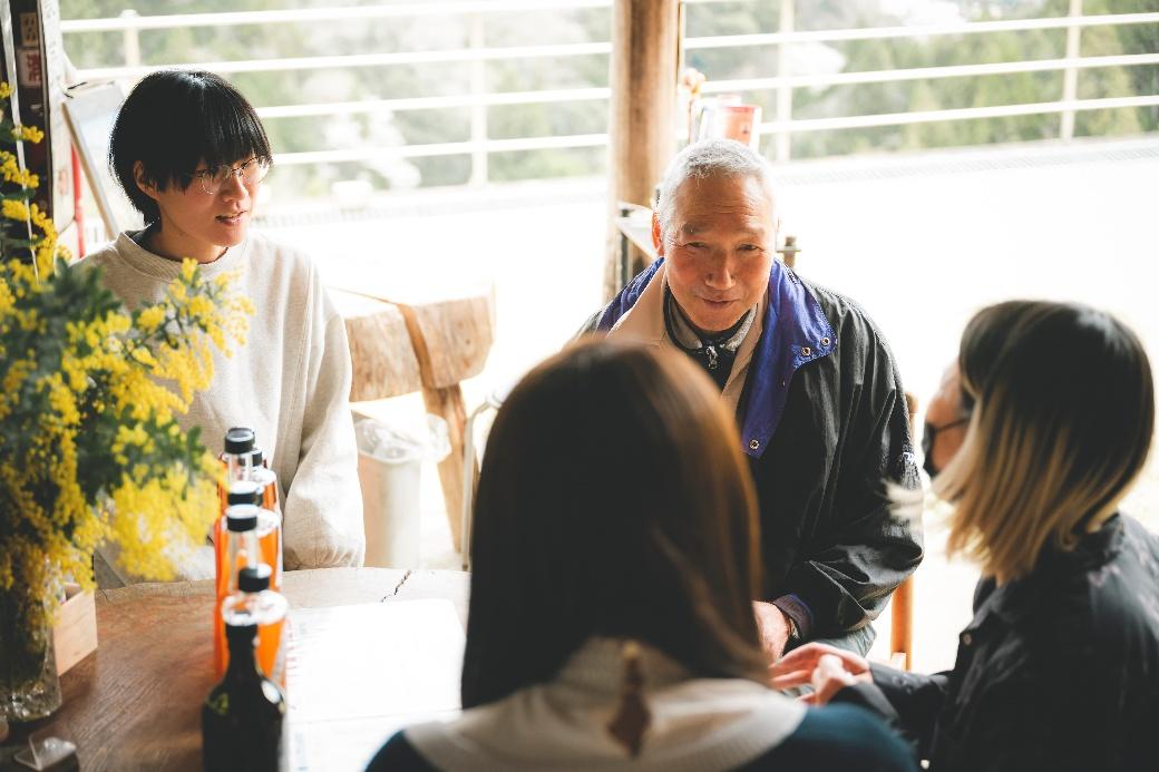 大畠酒造・杉友社長とお話できました