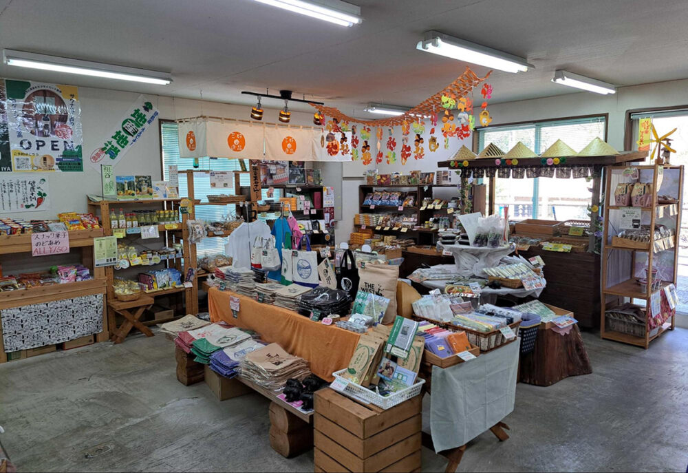 売店コーナーの様子