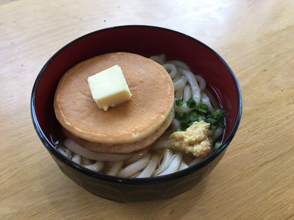パンケーキうどん
