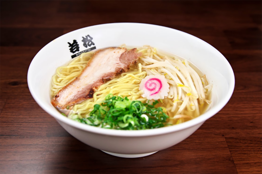 看板メニューの「若松ラーメン」
