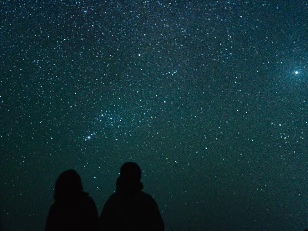 ザマナ・ヴィレッジ施設敷地内から見る満天の星空