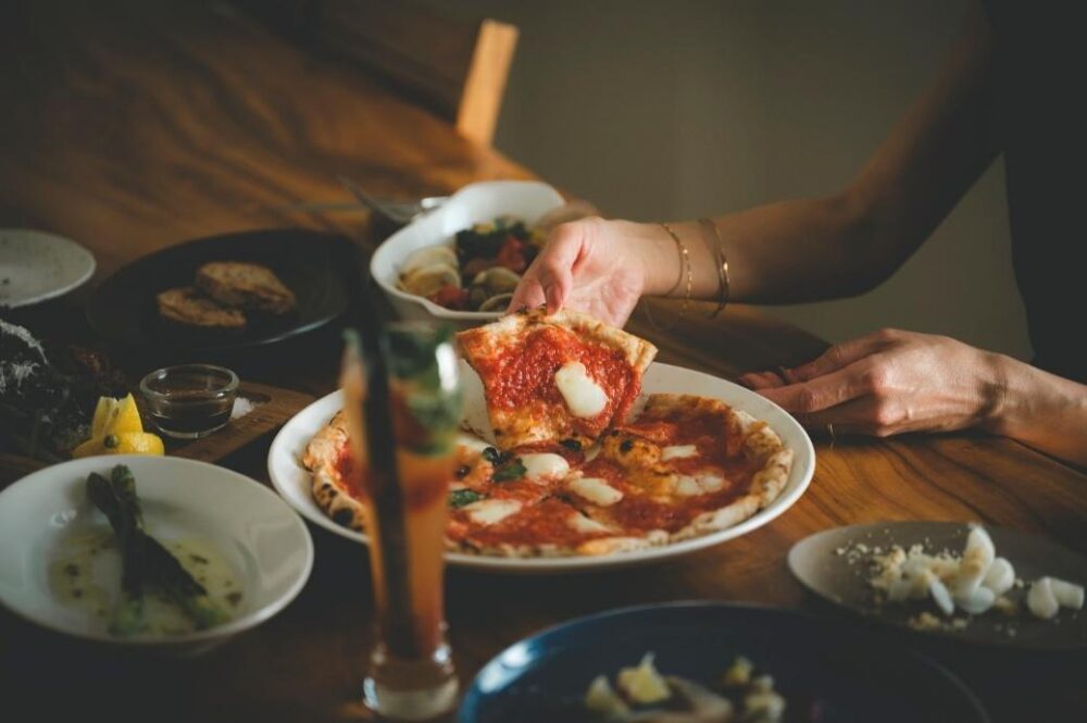 アズリッシモの食事とペアリングされたドリンク