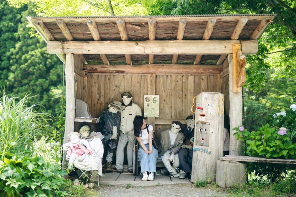 「天空の村 かかしの里」のかかし