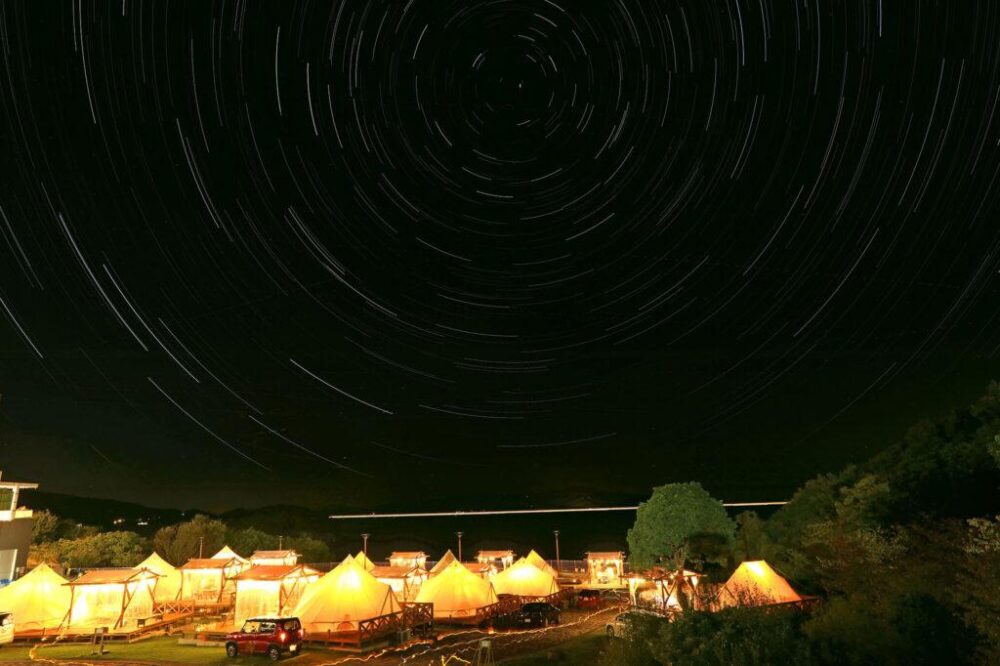 ベッセルおおちから見える星空