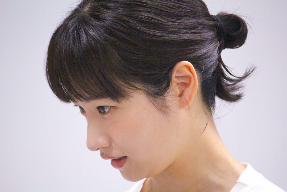 真剣な表情の藤間さん