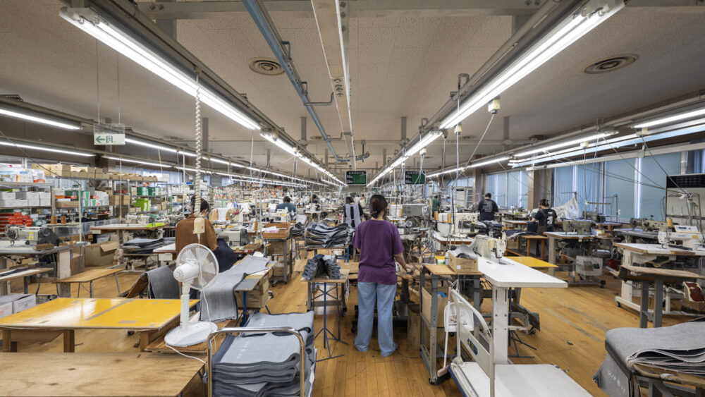 じぃんず工房大方の工場内