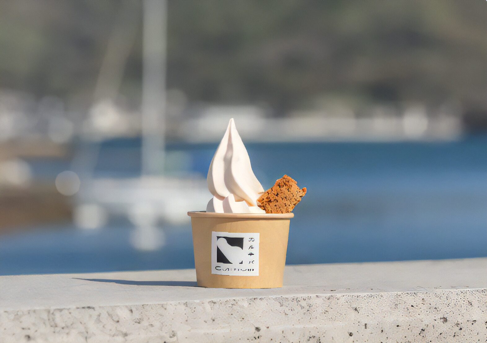 小豆島「Cultiva(カルチバ)」の醤トマトのソフトクリーム