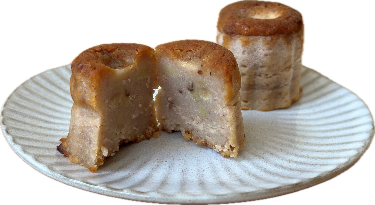 和栗カフェ いちじゃもの「生カヌレ」