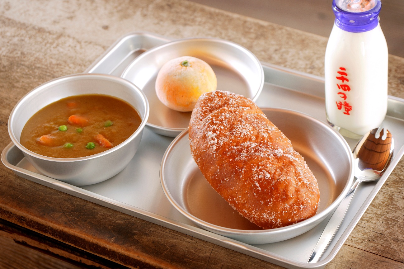 Caféシネマ倶楽部の「給食セット」