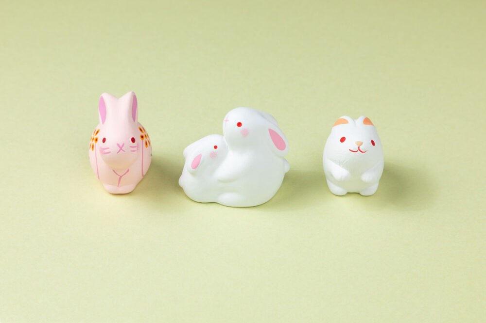 甲山寺のうさぎみくじ