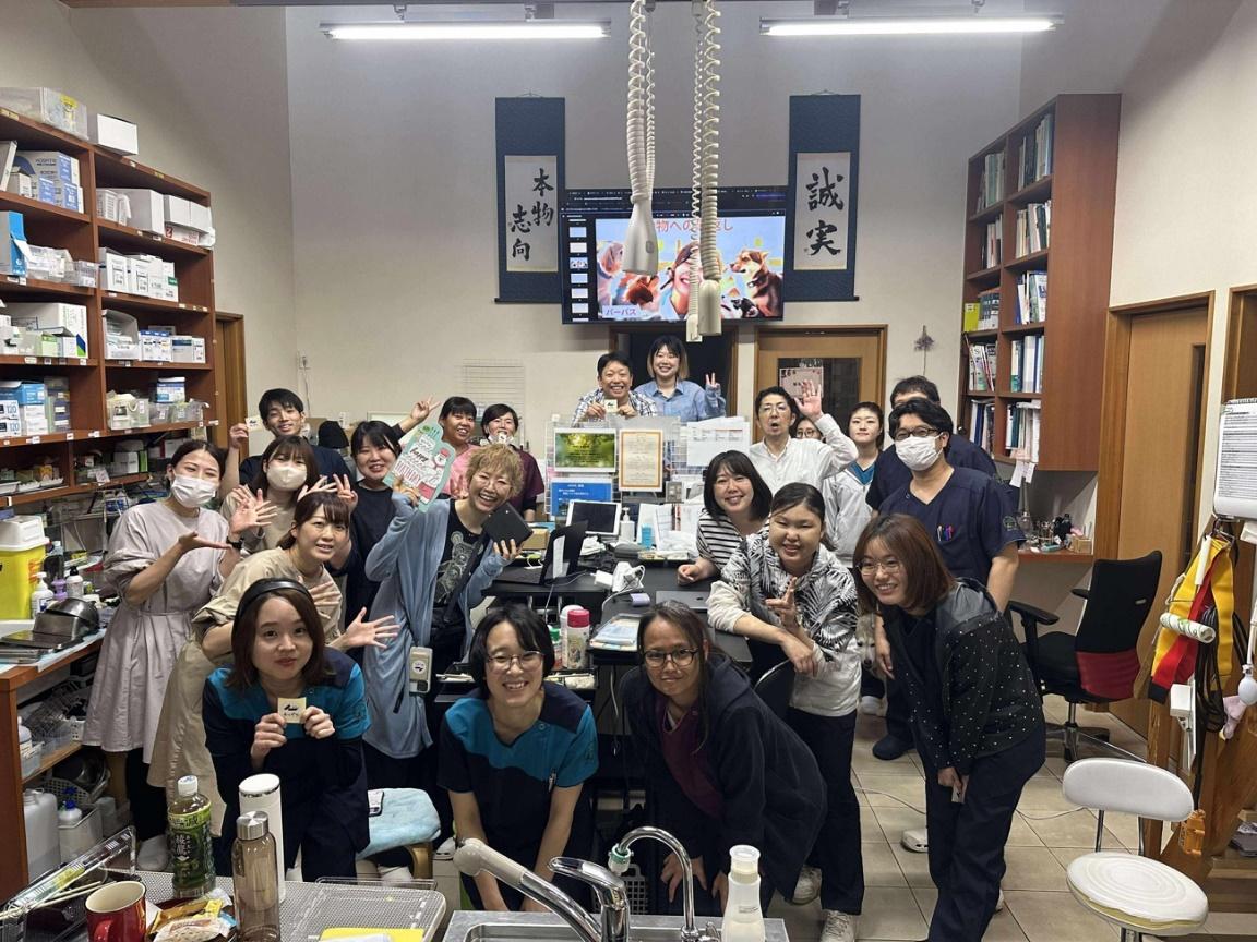 松山 ほうじょう動物クリニックスタッフさん