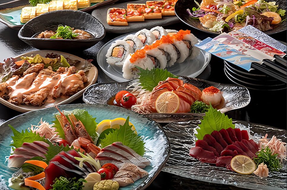 タケノミチのメニューの数々