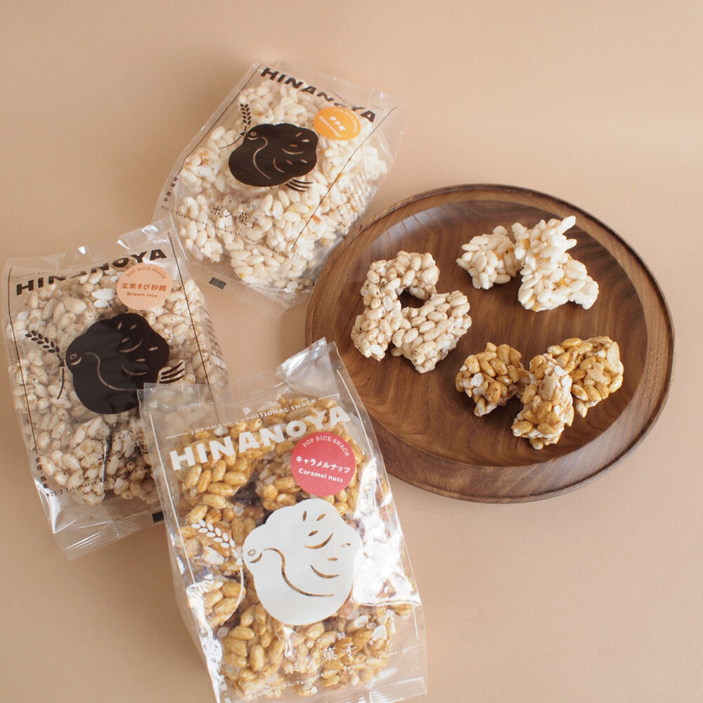 ひなのやのポン菓子