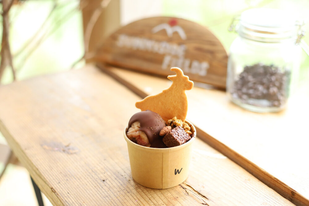 SUNNYSIDE FIELDSの畑のチョコレート市場