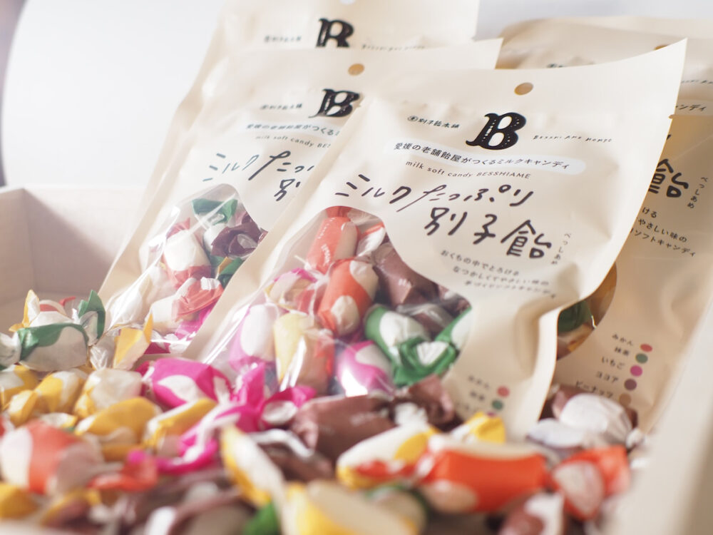 別子飴本舗のミルクたっぷり別子飴