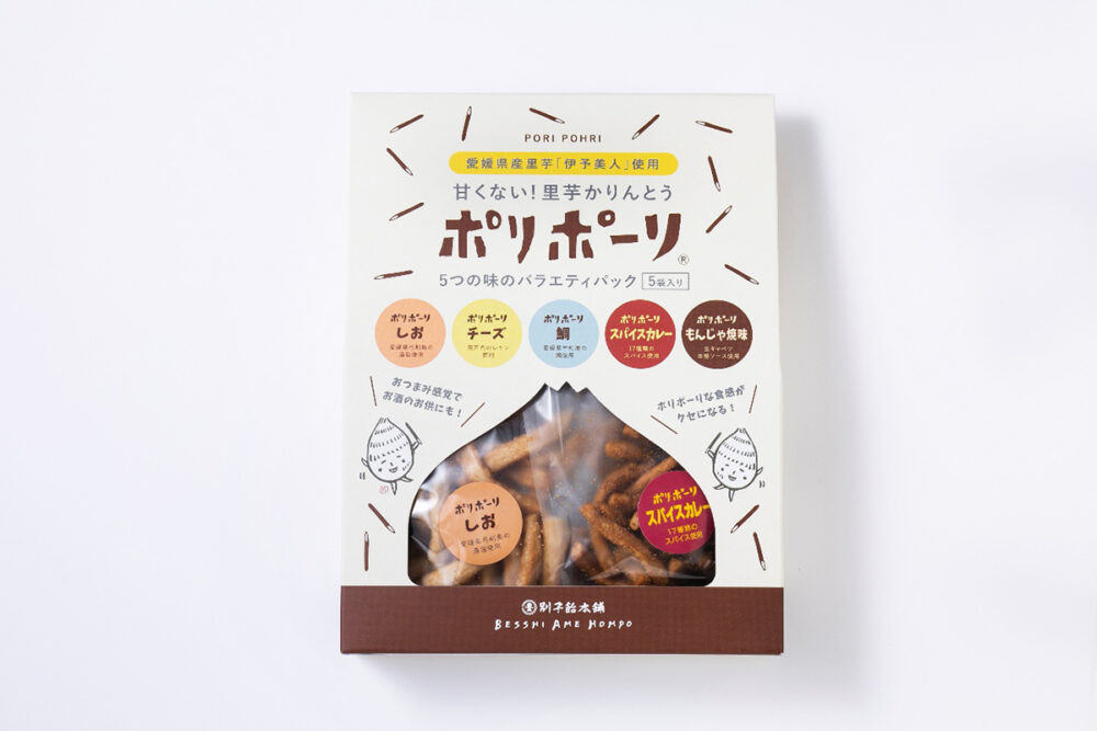 別子飴本舗のポリポーリ