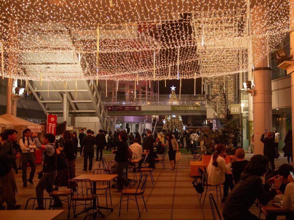 クリスマスツリー点灯式&バル