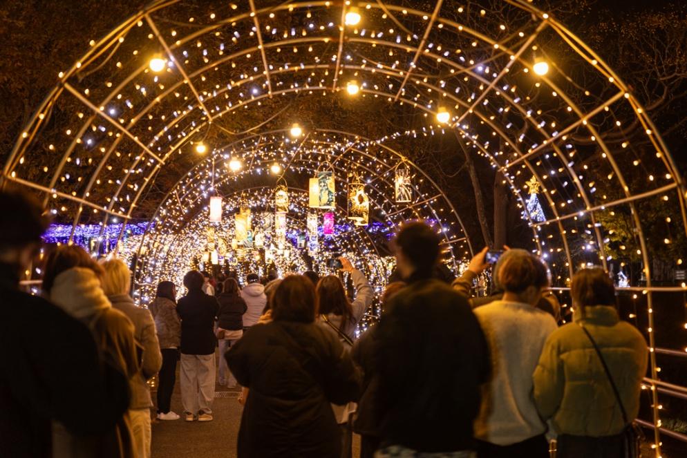 まんのう公園 光のトンネル